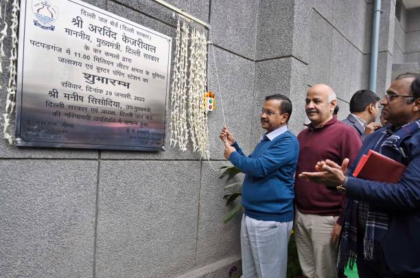 IND: Delhi Chief Minister Arvind Kejriwal Inaugurates Underground Water Reservoir At Patparganj