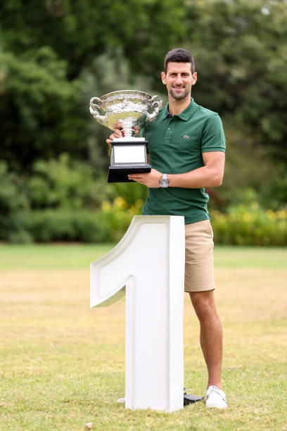 AUS: 2023 Australian Open: Men's Champion Photocall