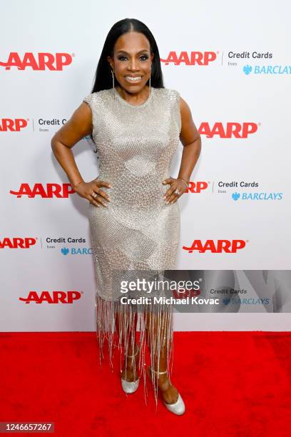 Sheryl Lee Ralph attends the AARP Annual Movies for Grownups Awards at Beverly Wilshire, a Four Seasons Hotel on January 28, 2023 in Beverly Hills,...