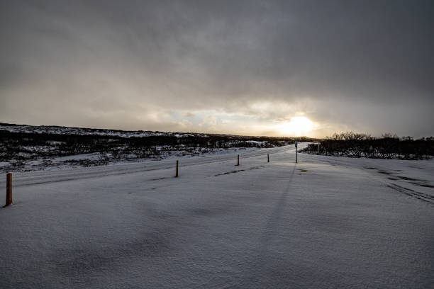 ISL: Thingvellir National Park in Iceland During Winter Season