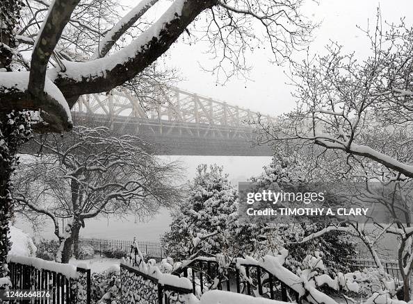 US-WEATHER-NYC SNOW