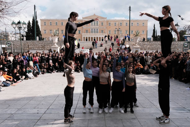 GRC: Art Schools Protest In Athens
