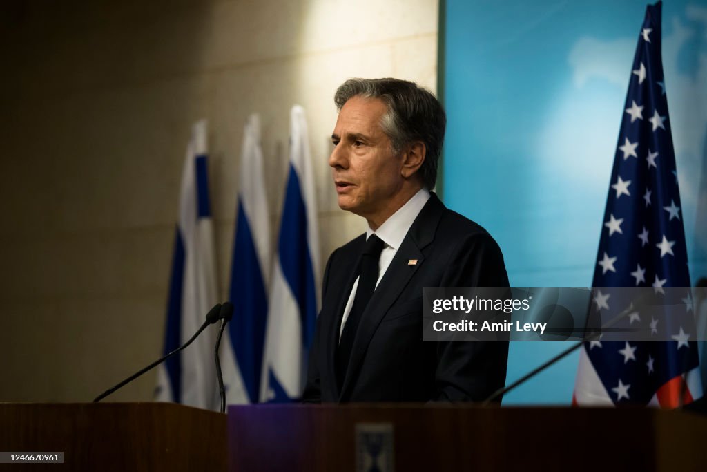 US Secretary Of State Blinken Visits Israel