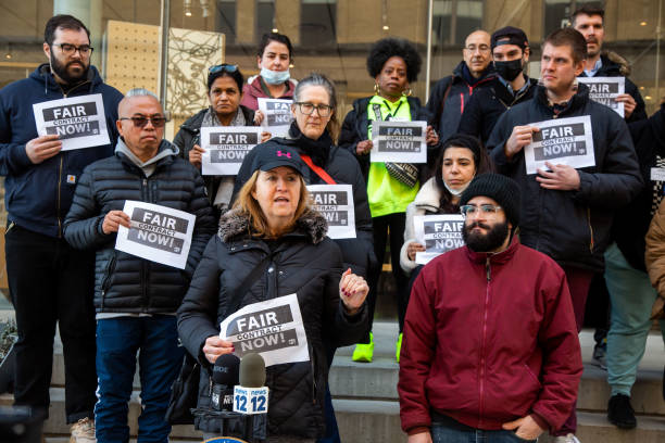 NY: NYC Public School Teachers Rally For A Fair Contract