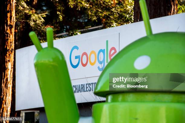 Google headquarters in Mountain View, California, US, on Monday, Jan. 30, 2023. Alphabet Inc. Is expected to release earnings figures on February 2....