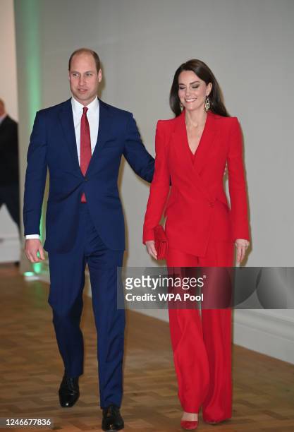 Prince William, Prince of Wales and Catherine, Princess of Wales attend a pre-campaign launch event, hosted by The Royal Foundation Centre for Early...
