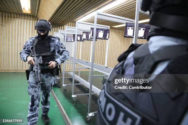 Omon Riot Unit 312 Russian Omon Photos & High Res Pictures - Getty Images