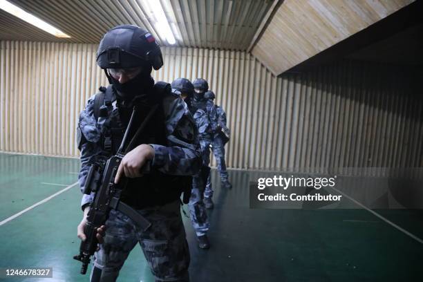 Omon Riot Unit 312 Russian Omon Photos & High Res Pictures - Getty Images