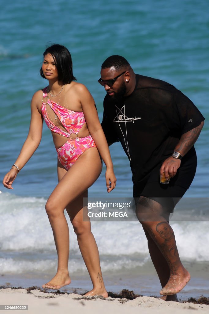 Celebrity Sightings In Miami Beach - January 30, 2023