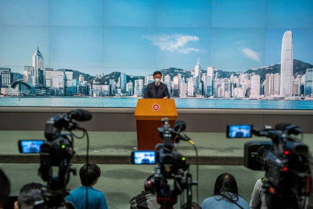 CHN: Hong Kong Chief Executive Press Conference Before ExCo Meeting
