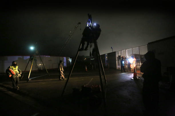 GBR: Protesters Blockade Construction of HMP Full Sutton Mega-Prison