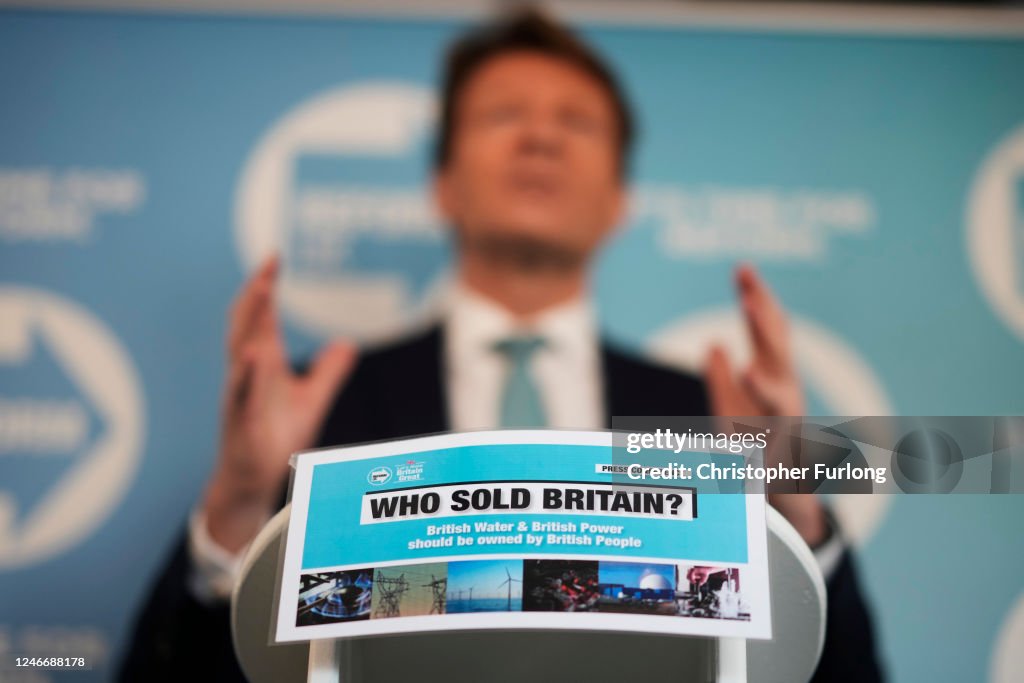 Richard Tice Makes Reform Party Energy Policy Announcement