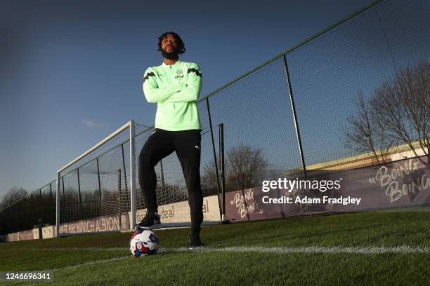 New signing Nathaniel Chalobah at West Bromwich Albion Training Ground on January 31, 2023 in Walsall, England.