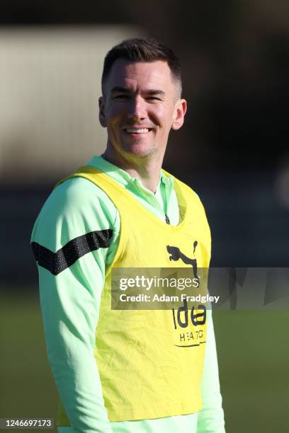 Jed Wallace of West Bromwich Albion at West Bromwich Albion Training Ground on January 31, 2023 in Walsall, England.