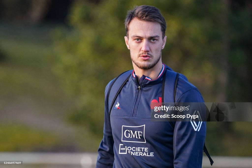 A Roumat Alexandre ROUMAT of XV de France during the Training Session of the ...