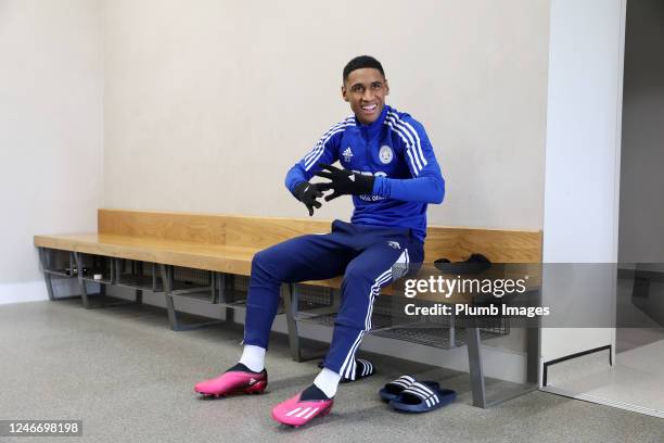 Tete of Leicester City during the Leicester City training session at Leicester City Training Ground, Seagrave on January 31, 2023 in Leicester,...