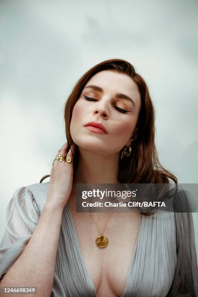 Comedian and actor Aisling Bea is photographed for BAFTA's Virgin Media British Academy Television Awards on August 25, 2020 in London, England.