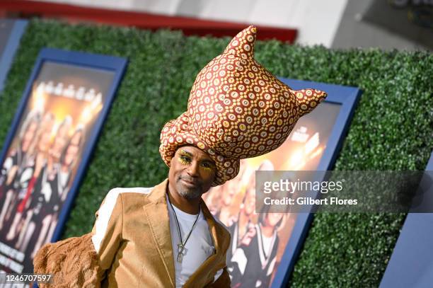 Billy Porter at the premiere of "80 For Brady" held at Regency Village Theatre on January 31, 2023 in Los Angeles, California.