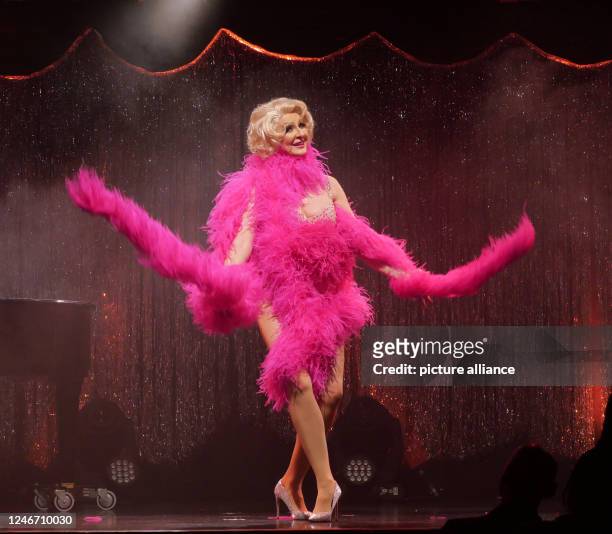 January 2023, Berlin: Entertainer Désirée Nick, taken on Jan. 31 at the premiere of the show "The Forbidden Material - Everything I'm not allowed to...