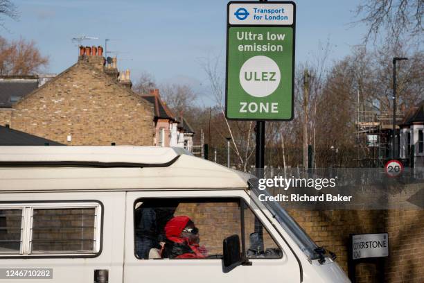 As eleven of the nineteen outer London councils are considering legal action, Transport for London's signposts for the new Ultra Low Emission Zone...