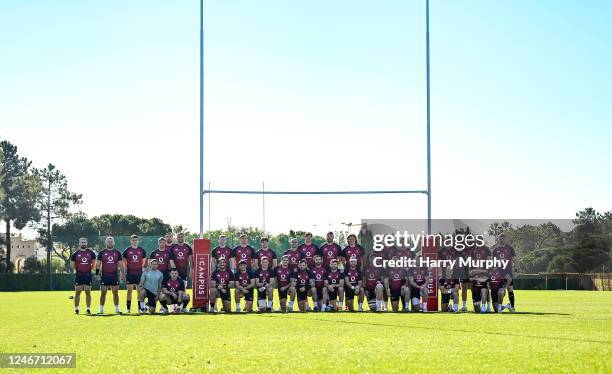 Quinta da Lago , Portugal - 1 February 2023; The Ireland squad during Ireland rugby squad training at The Campus in Quinta da Lago, Portugal.