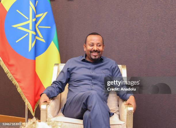 Somali President Hassan Sheikh Mahmud, Djibouti President Ismail Omar Gulle, Ethiopian Prime Minister Abiy Ahmed and Kenyan President William Ruto...