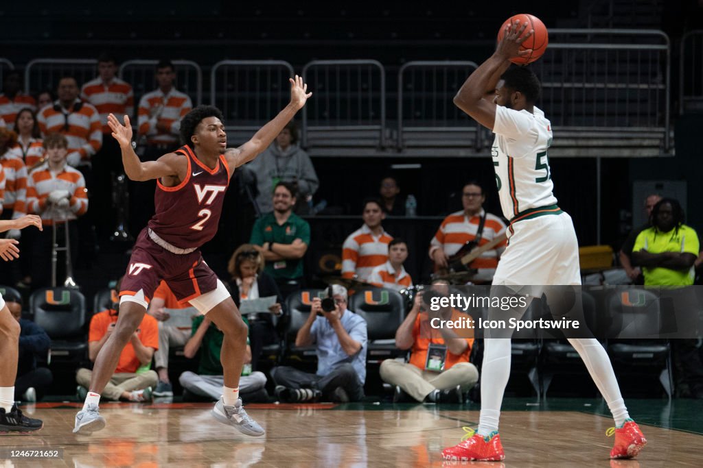 Virginia Tech Color Guard Virginia Tech Hokies guard Michael Collins Jr. guards Miami... News ...