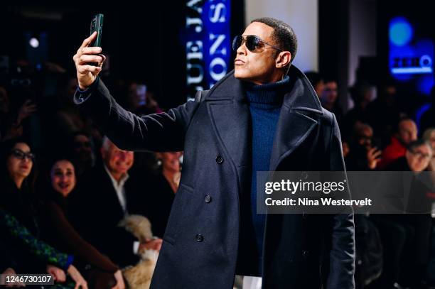 Don Lemon at the Seventh Annual Blue Jacket Fashion Show held at Moonlight Studios on February 1, 2023 in New York City.