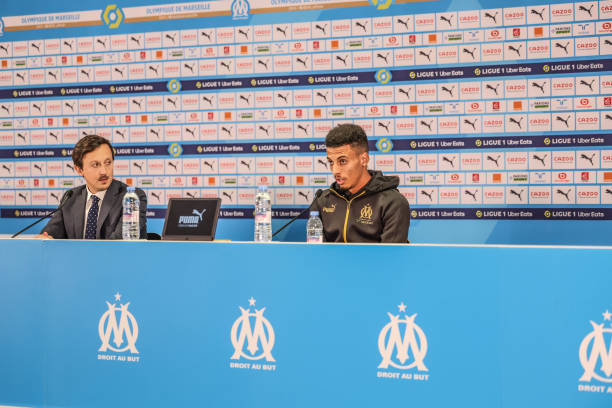FRA: Vitinha and Azzedine Ounahi - Presentation of the new players of Olympique de Marseille