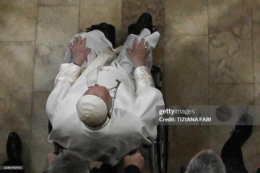 DRCONGO-VATICAN-DIPLOMACY-RELIGION-POPE