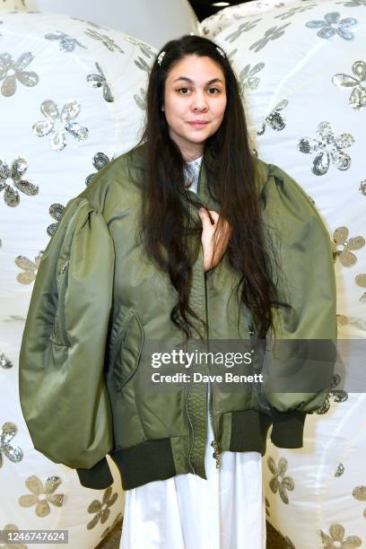 Simone Rocha attends the launch of the Simone Rocha SS23 Men's Collection at Dover Street Market on February 2, 2023 in London, England.