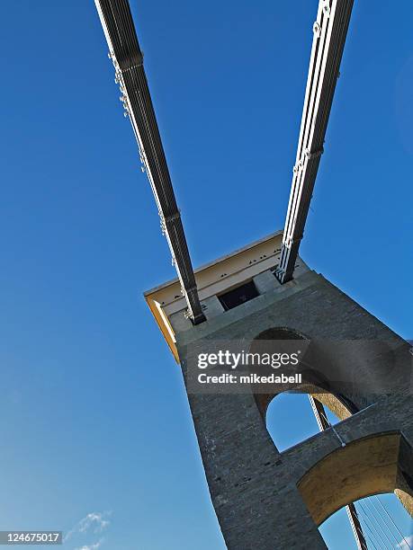 clifton suspension bridge - clifton suspension bridge stock pictures, royalty-free photos & images