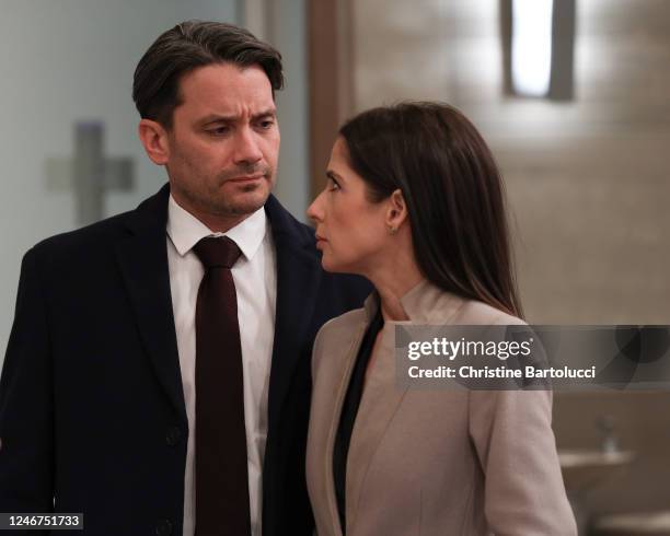 Episode 15147 - "General Hospital" airs Monday - Friday, on ABC . DOMINIC ZAMPROGNA, KELLY MONACO