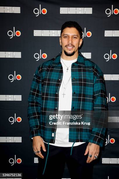 Andreas Bourani attends the ELIF Release Party at Factory Berlin on February 2, 2023 in Berlin, Germany.