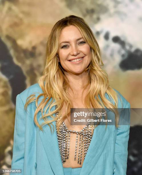 Kate Hudson at the Adidas x Stella McCartney Launch Event held at Henson Recording Studios on February 2, 2023 in Los Angeles, California.
