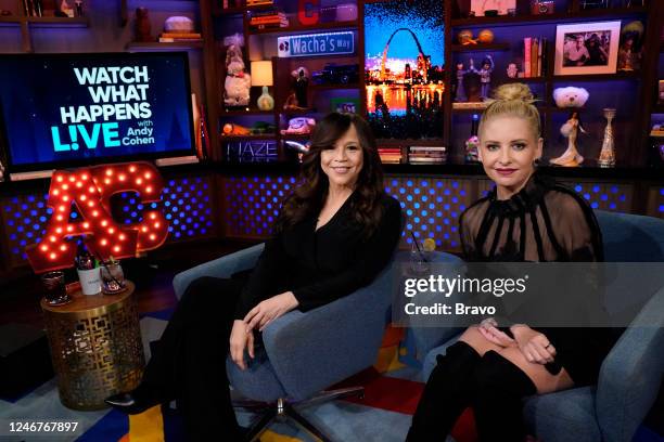 Episode 20023 -- Pictured: Rosie Perez, Sarah Michelle Gellar --