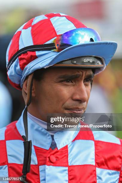 Mauritian jockey Kevin Ghunowa at Doncaster 13th September 2008.