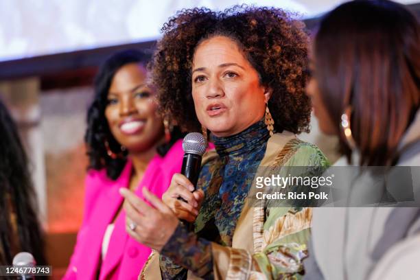 Latoya Bennett-Johnson and Brigid Coulter Cheadle speak at Mastercard She Runs This, celebrating entrepreneurship for Black Women in Business and the...