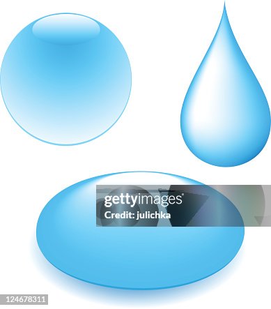 Different Drop Image Three Drops In Different Formats High-Res Vector Graphic - Getty Images