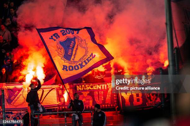 February 2023, North Rhine-Westphalia, Bochum: Soccer: Bundesliga, VfL Bochum - TSG 1899 Hoffenheim, Matchday 19, Vonovia Ruhrstadion: Hoffenheim...