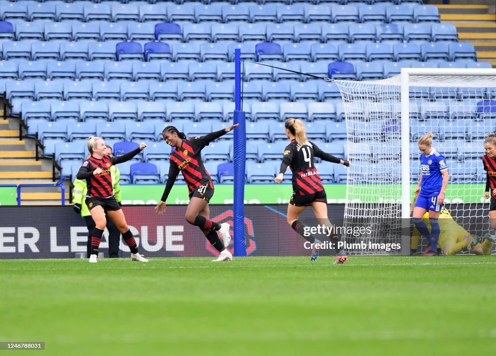 Leicester City v Manchester City - Barclays Women's Super League