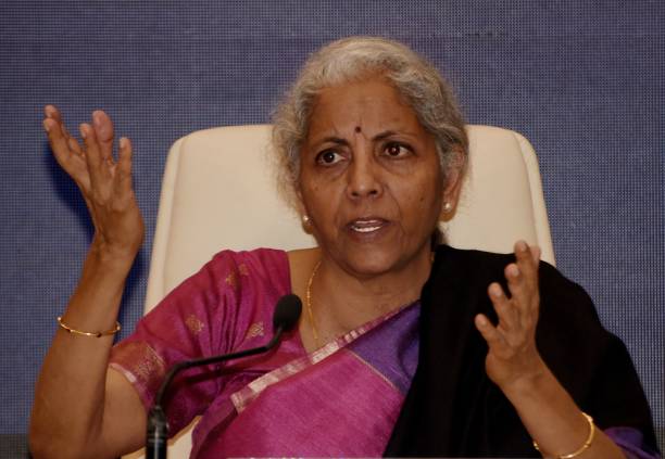 IND: Indian Finance Minister Nirmala Sitharaman In Mumbai