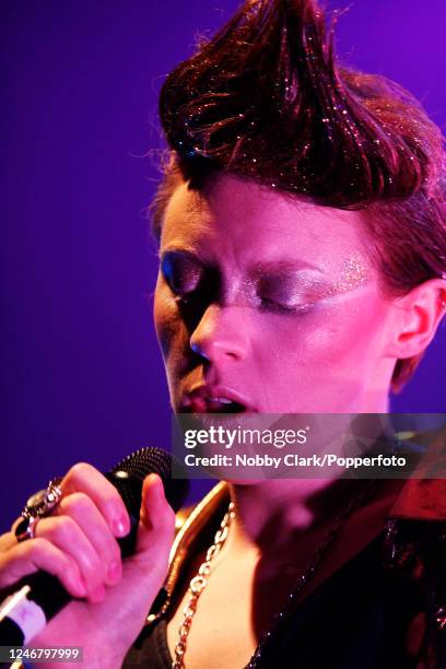 Le Raux Singer British synth-pop singer La Roux performing at a concert at KOKO in ...