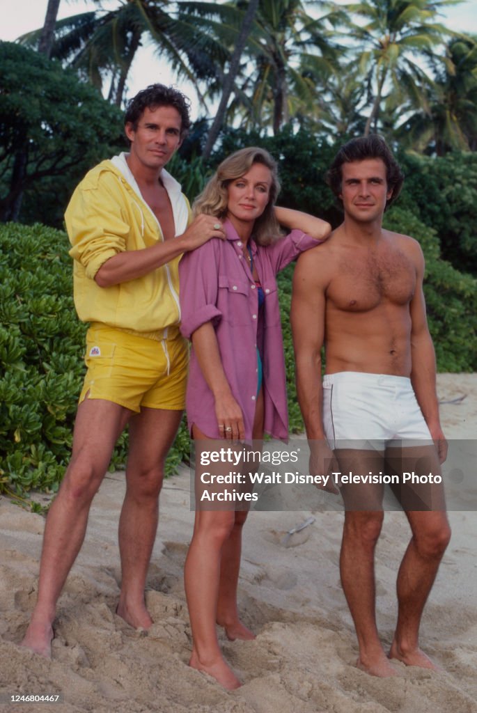 Dark Rambo Dack Rambo, Donna Mills, Steve Marachuk promotional photo for the ABC ...