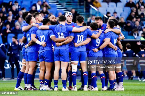 Of France during the Six Nations Tournament match between Italy and France at Stadio Olimpico on February 5, 2023 in Rome, Italy.