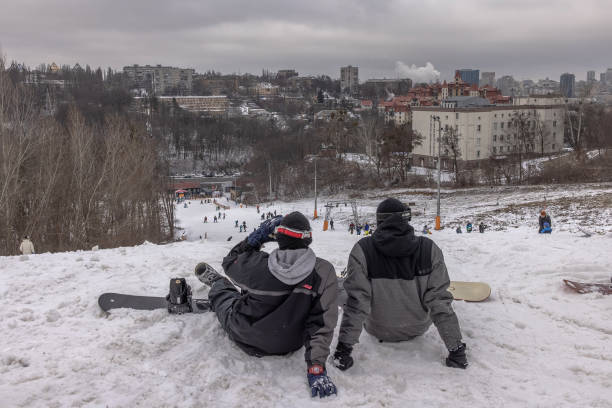 UKR: Kyiv's Ski Slopes Offer The White Stuff In A Winter Marked By Blackouts