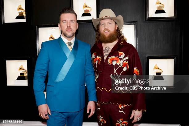 Brothers Osborne arrive at THE 65TH ANNUAL GRAMMY AWARDS, broadcasting live Sunday, February 5, 2023 on the CBS Television Network, and available to...