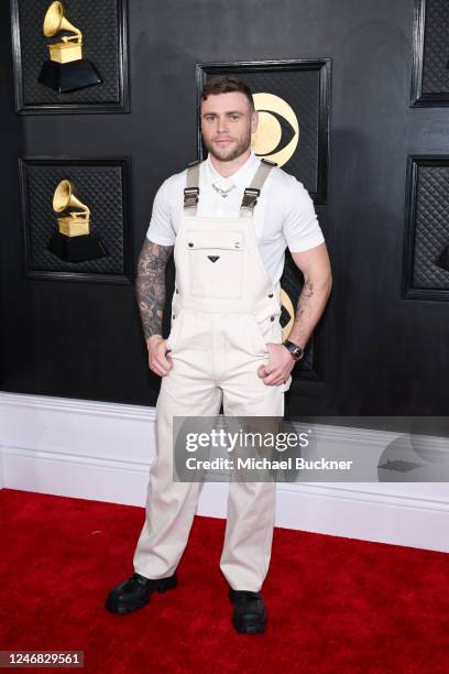 Gus Kenworthy at the 65th Annual GRAMMY Awards held at Crypto.com Arena on February 5, 2023 in Los Angeles, California.