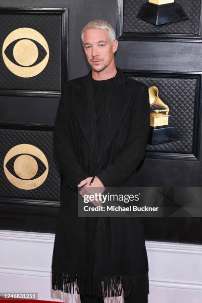 Diplo at the 65th Annual GRAMMY Awards held at Crypto.com Arena on February 5, 2023 in Los Angeles, California.