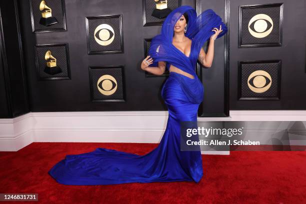 65th GRAMMY AWARDS Cardi B attends the 65th Grammy Awards held at the Crytpo.com Arena on February 5, 2023. --